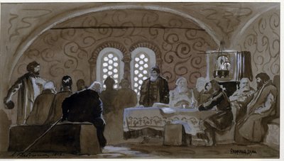 La douma au temps des Boyards (boiards, boiars). Conseil consultatif des princes de la Russie kievanienne à l
