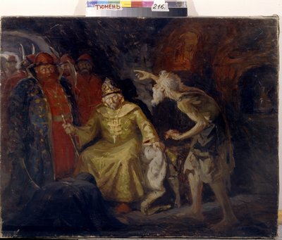 Le tsar Ivan IV Le Terrible - Andrei Petrovich Ryabushkin