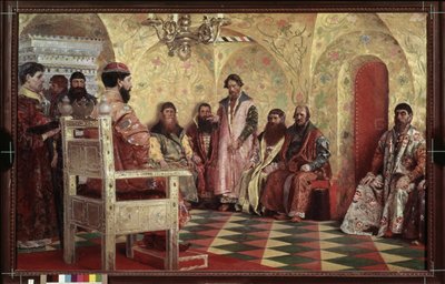 Le tsar Michel I Feodorovitch de Russie - Andrei Petrovich Ryabushkin
