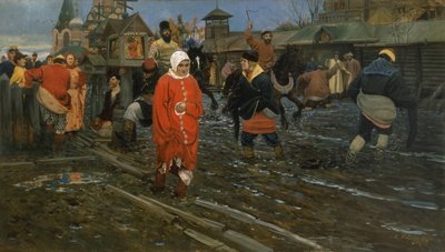 Rue de Moscou du XVIIe siècle lors d
