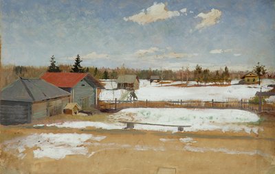 Domaine de Tumenev, c.1890-95 - Andrei Petrovich Ryabushkin