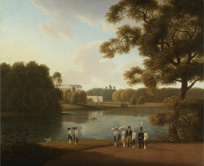 Vue de la galerie Cameron à Tsarskoye Selo, 1815 - Andrei Yefimovich Martynov