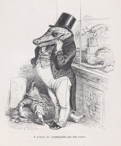 Seul son ventre était remarquable des Scènes de la vie privée et publique d