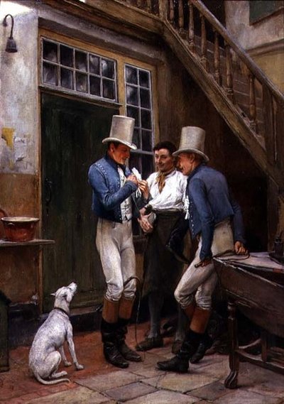 La Préparation Finale pour la Chasse - Andrew Carrick Gow