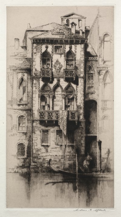 Palazzo Contanni, Venise - Andrew F. Affleck