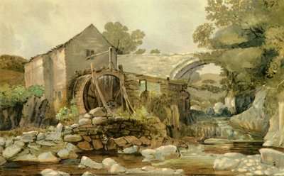 Pont du moulin et cascade - Andrew Hunt