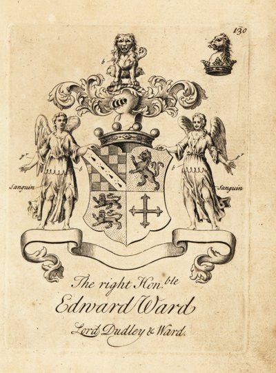 Blason du très honorable Edward Ward, 9e baron Dudley, 4e baron Ward - Andrew Johnston