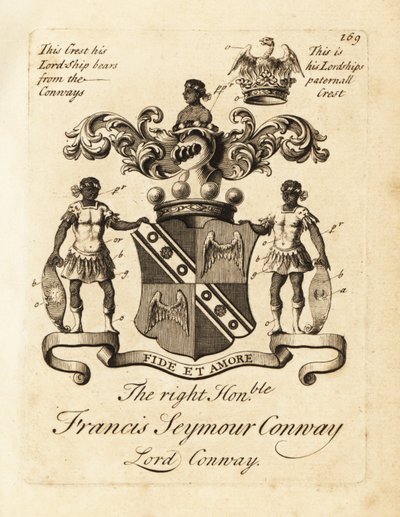 Blason du très honorable Francis Seymour Conway, Lord Conway - Andrew Johnston