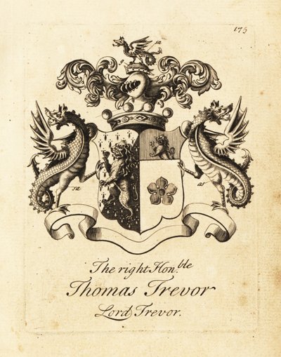 Blason du très honorable Thomas Trevor, Lord Trevor - Andrew Johnston