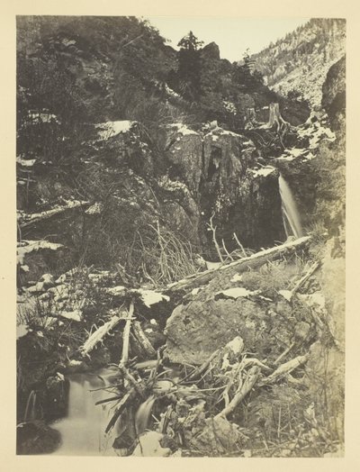 City Creek Canon, Montagnes Wasatch, Vallée du Lac Salé - Andrew Joseph Russell