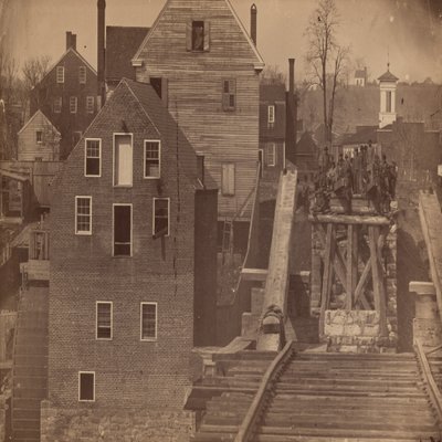 Extrémité du pont après l