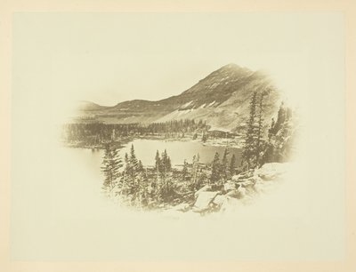 Lac Moore, tête de la rivière Bear, montagne Uintah - Andrew Joseph Russell