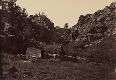 Planche 10. Porte du Diable, Canon de Dale Creek, 1869 (photo) - Andrew Joseph Russell