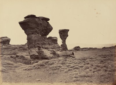 Planche 12. Dial Rock, Red Buttes, 1869 (photo) - Andrew Joseph Russell