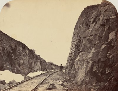 Planche 1. Coupe de Carmichael, Granite Canon, 1869 (photo) - Andrew Joseph Russell