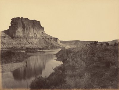 Planche 24. Castle Rock, Green River Valley, 1869 (photo) - Andrew Joseph Russell