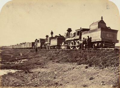 Planche 44. Train de construction du général Casement - Andrew Joseph Russell