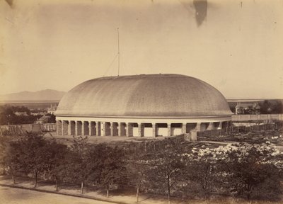 Planche 50. Grand tabernacle mormon, 1869 (photo) - Andrew Joseph Russell