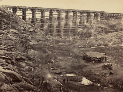 Planche 8. Pont de Dale Creek, vu d