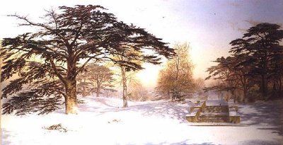 Neige vierge à moins de trois miles de Charing Cross; Holland Park - Andrew MacCallum