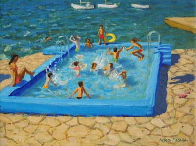 Piscine bleue, Vrsar, Croatie - Andrew Macara