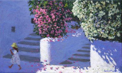 Bougainvilliers, Anandas, Milos, Îles grecques, 2017 - Andrew Macara