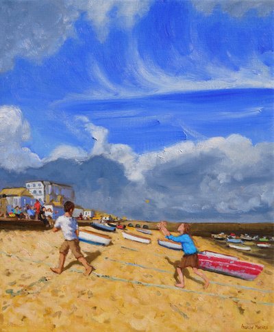 Attraper la balle, St Ives, 2016 - Andrew Macara