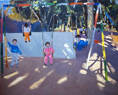 Enfants se balançant, 1996 - Andrew Macara