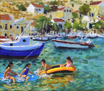 Amusement en dériveurs, Symi, Grèce - Andrew Macara