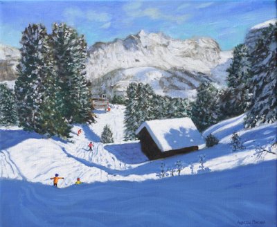 Chalet de ski, Samoëns, Grand Massif, France, 2023 - Andrew Macara