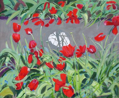 Tulipes et réflexion - Andrew Macara