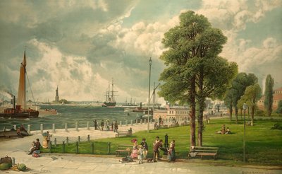 Castle Garden, New York, pub. 1887 - Andrew Melrose