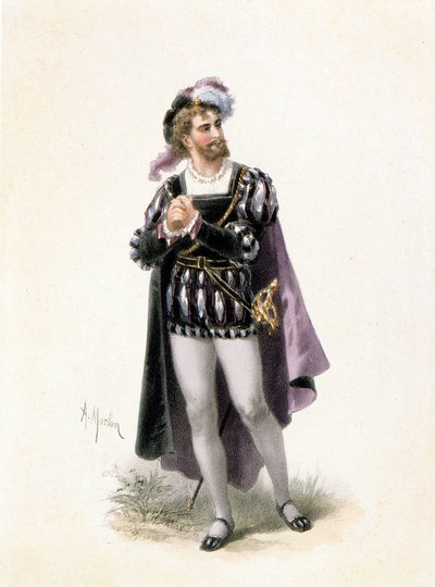 Colin Basse dans le rôle de Faust dans l
