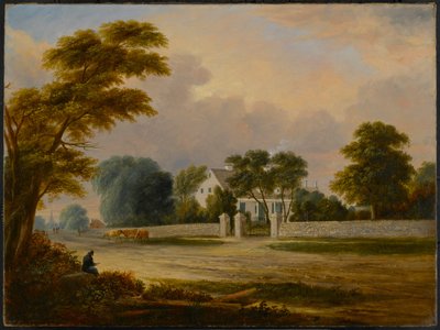 La Ferme Bergen, années 1830 - Andrew Richardson