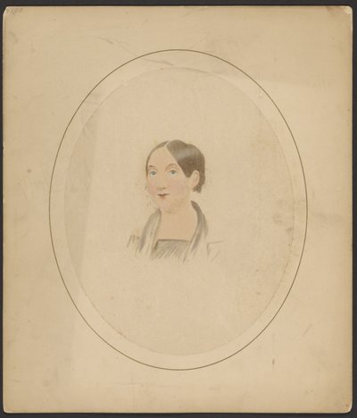 Portrait de Lavinia E. Walken (Mme A.J. Hill) - Andrew W. Jordan