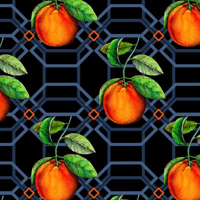 Géométrique orange - Andrew Watson