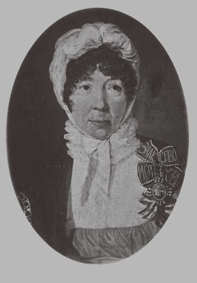 Portrait de Jelizaveta Palmenbach 1761-1832, 1870 - Andrey Mikhaylovich Lushev