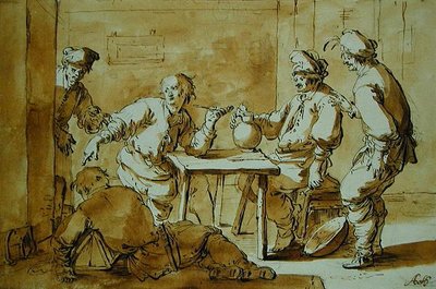 Dans le bar, 1633 - Andries Both
