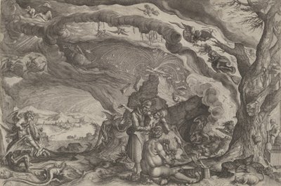 Sorcières se préparant pour le sabbat, vers 1610 - Andries Stock