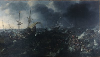 La bataille de Lépante - Andries van Eertvelt