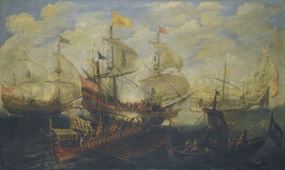 La bataille de Lépante le 7 octobre 1571 - Andries van Eertvelt