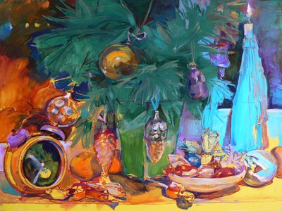 Décorations de Noël et friandises - Andrii Kutsachenko