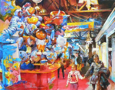 Ballons colorés du marché - Andrii Kutsachenko