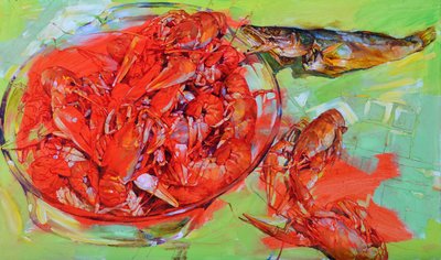 Un festin de langoustes haut en couleur - Andrii Kutsachenko