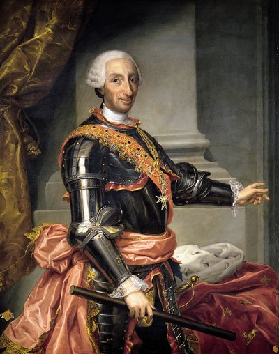 Portrait de Charles III - Andrés de la Calleja