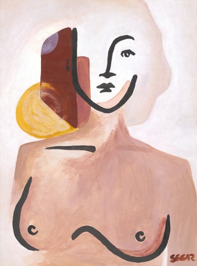 Femme sereine et abstraite - Angela Seear