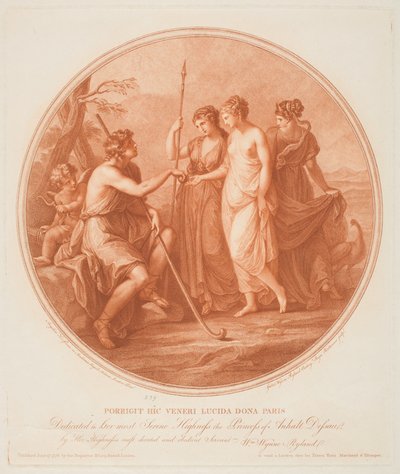 Le Jugement de Paris - Angelica (after) Kauffman