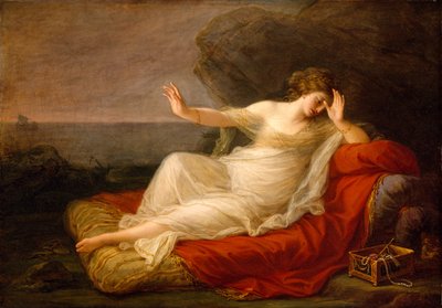 Ariane Abandonnée par Thésée à Naxos - Angelica Kauffmann