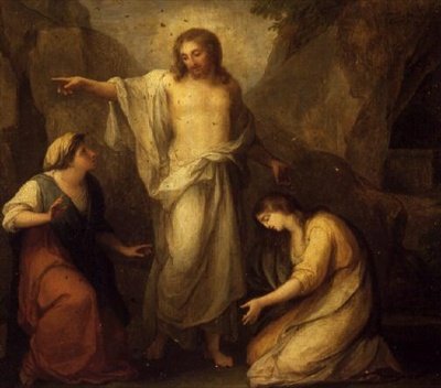 Le Christ apparaissant à Marthe et Marie-Madeleine - Angelica Kauffmann