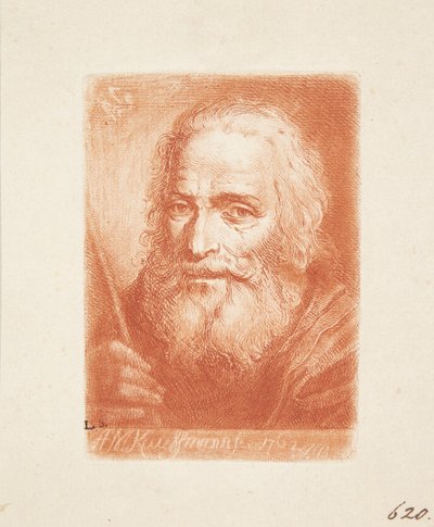 Le Vieil Homme Barbu - Angelica Kauffmann